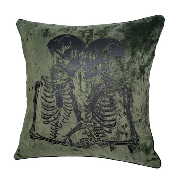 Ashland Skeleton Couple Pillow