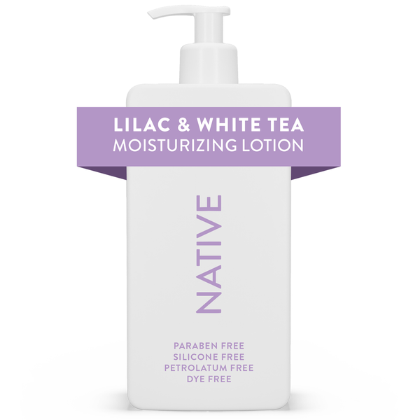 Native Moisturizing Hand & Body Lotion, Lilac & White Tea