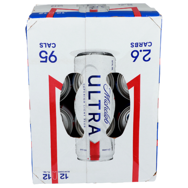 Michelob Ultra Beer 12 Pack Cans