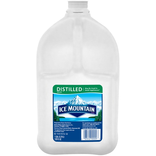 Ice Mountain Distilled Water 1 gal. Jug (1 gal) from JewelOsco Instacart