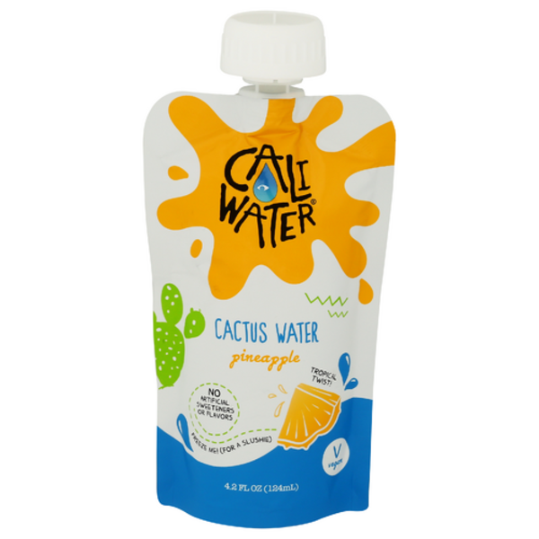 Caliwater Pineapple Cactus Water Pouch