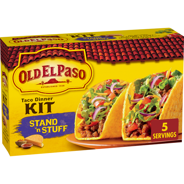 Old El Paso Stand 'N Stuff Taco Dinner Kit