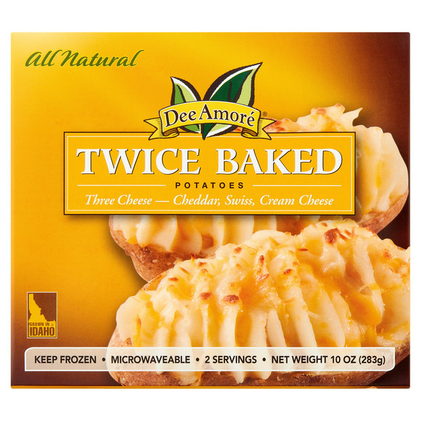 MANN TWICE BAKED 送料 Dee Amore Potatoes, Twice Baked, Three Cheese Same-Day Delivery or
