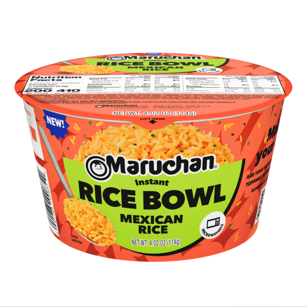 Maruchan Instant Rice Bowl Mexican, 4.02 oz
