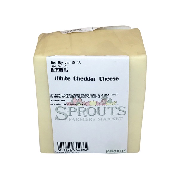 White Cheddar Cheese, Block (1 lb) Instacart