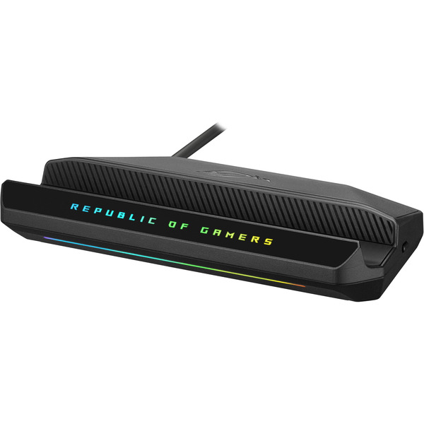 ASUS ROG Bulwark 6-in-1 Dock DG310 for ROG Ally (HDMI 2.1, USB-A 3.2, USB-C 3.2) with One-Touch Bluetooth Pairing - Black