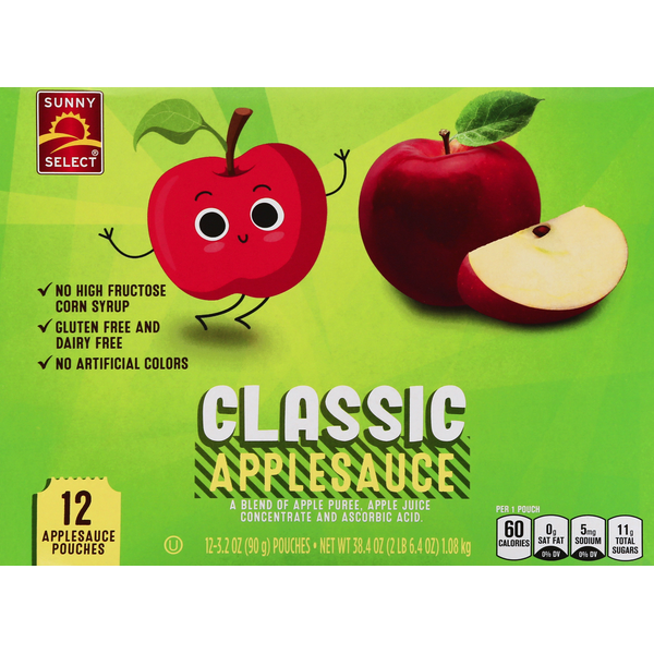 Sunny Select Applesauce, Classic Same-Day Delivery or Pickup