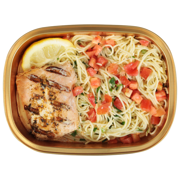 ReadyMeals Salmon, with Lemon Capellini