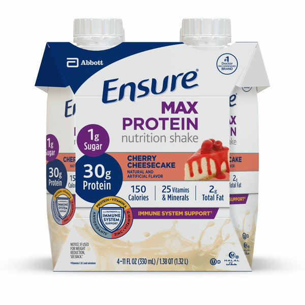 Ensure Protein Nutrition Shake Cherry Cheesecake