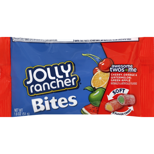 JOLLY RANCHER Bites, Cherry, Orange & Watermelon-Green Apple Same