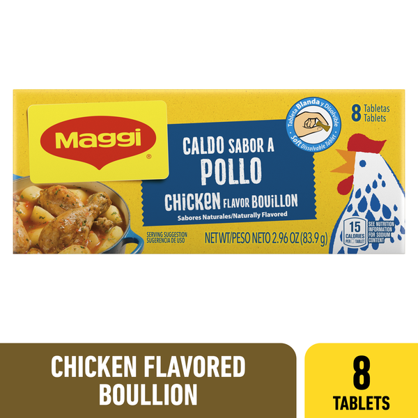 Maggi Chicken Flavor Bouillon Tablets