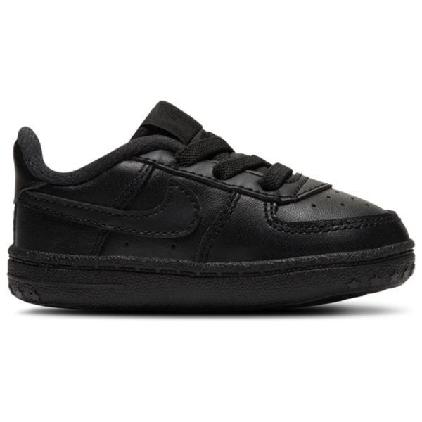 Nike Infant Air Force 1 Crib Casual Shoes - Black CK2201 001, Size 2