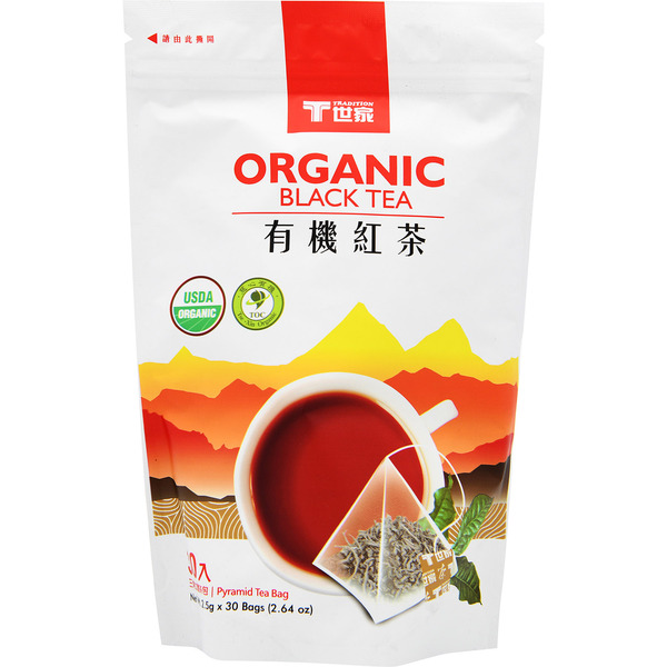 Tradition Organic Black Tea Bags