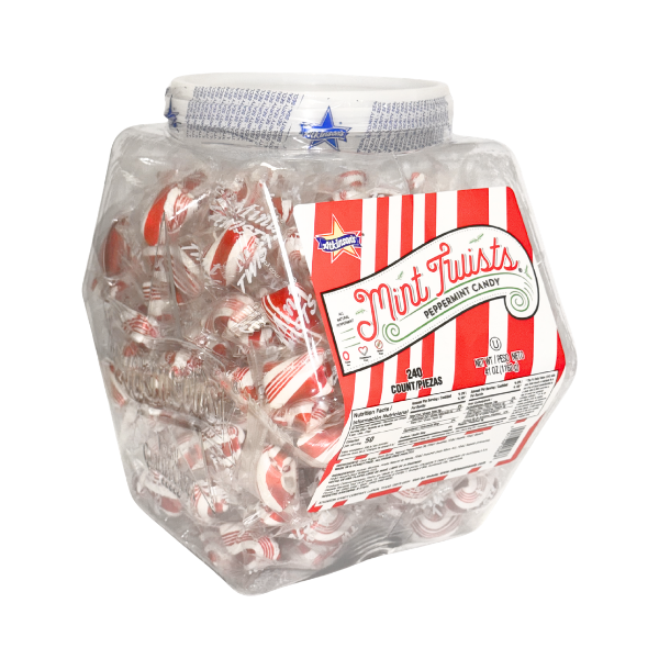 Atkinson - Mint Twist Jar - 240 Ct