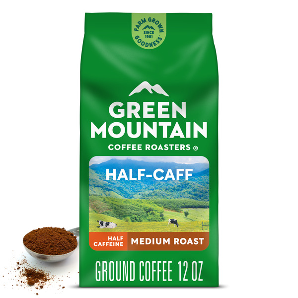 かぶ Green Mountain Coffee Roasters Half-Caff Ground Coffee Same-Day
