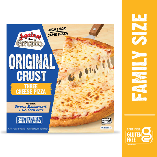 Against the Grain Gourmet Gluten & Grain Free Three Cheese Pizza