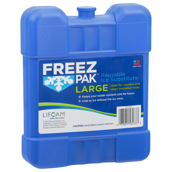 Lifoam Freez Pak Ice Substitute, Reusable, Large Same-Day Delivery