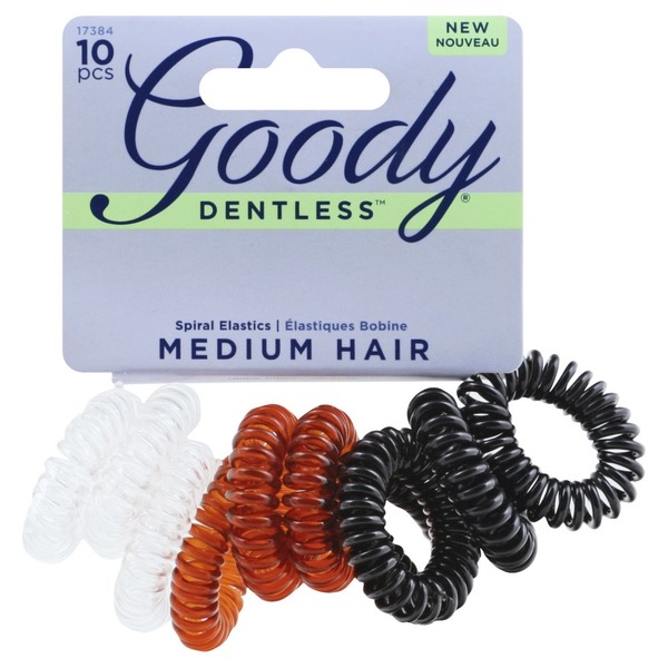Goody Spiral Elastics Medium Hair 10 Each From Safeway Instacart