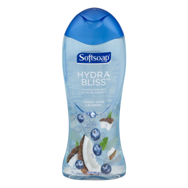 Softsoap Hydra Bliss Hydrating Body Wash Coconut Water & Blueberry (15