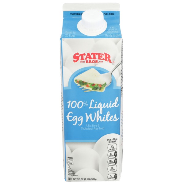 Stater Bros 100 Liquid Egg Whites (32 fl oz) Instacart