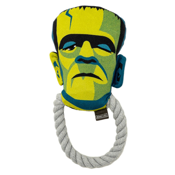 GMASON Frankenstein Rope Plush Dog Toy - Green