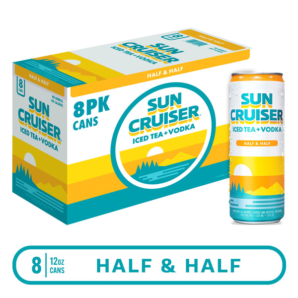 Sun Cruiser Iced Tea Vodka, Lemonade + Iced Tea (12 fl. oz. Can