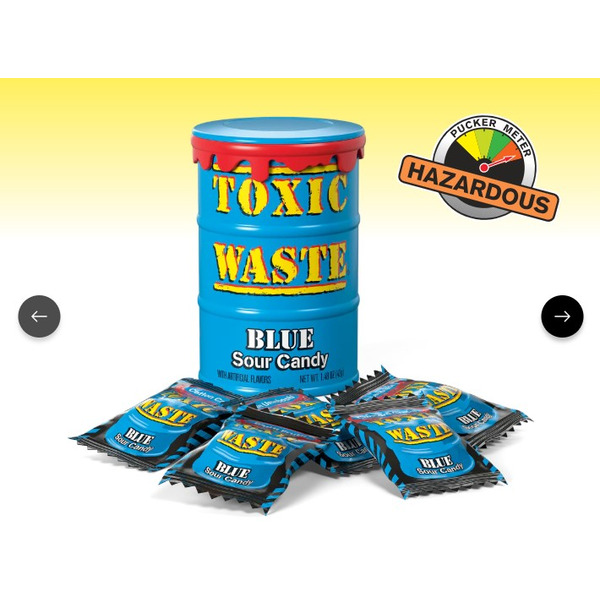 Toxic Waste Blue Drum - 12ct