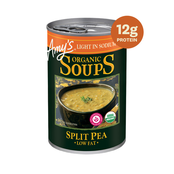 Amy's Kitchen Light in Sodium Split Pea Soup