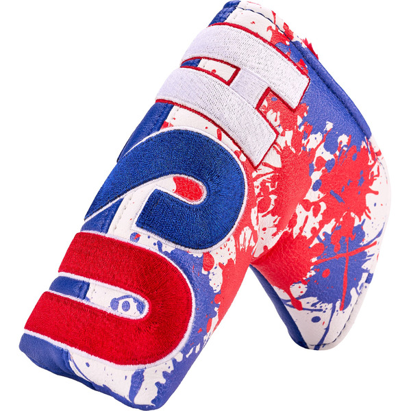 CMC Design USA Paintball Blade Putter Headcover - Red/White/Blue