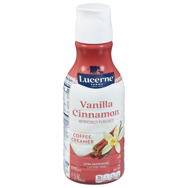 Lucerne Coffee Creamer, Vanilla Cinnamon