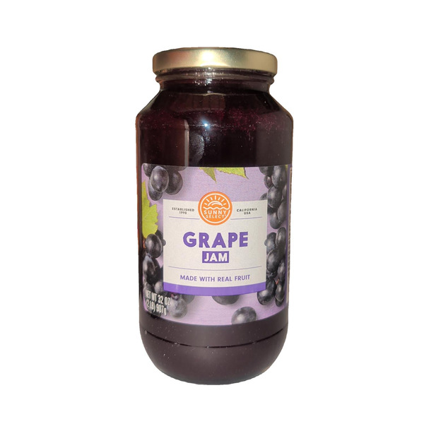 Sunny Select Jam, Grape Same-Day Delivery or Pickup | FoodMaxx