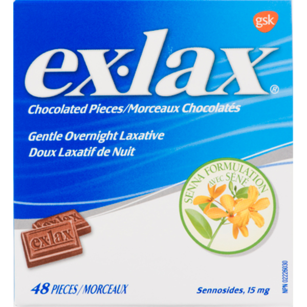 Ex-Lax Chocolated Pieces Same-Day Delivery | Rexall