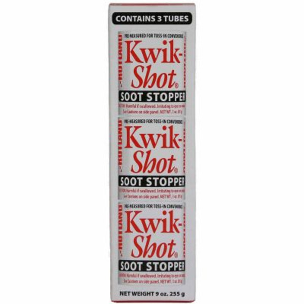 Rutland Kwik-Shot Soot Stopper, 3 oz. Canister, 3-Pack