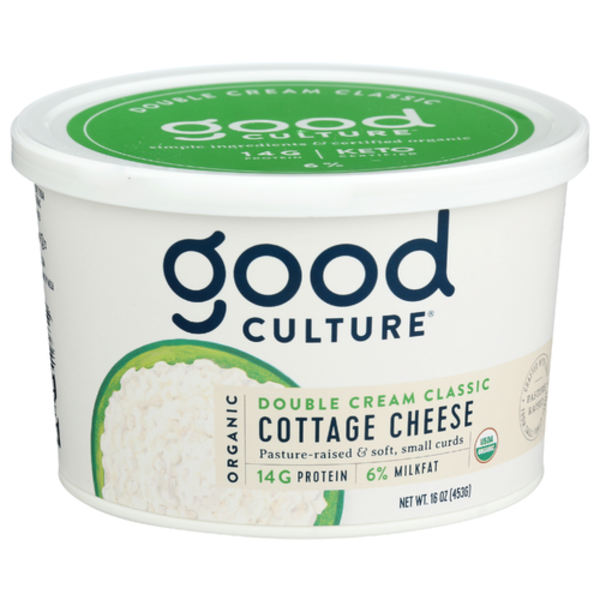 Good Culture Organic Classic 6% Milkfat Cottage Cheese