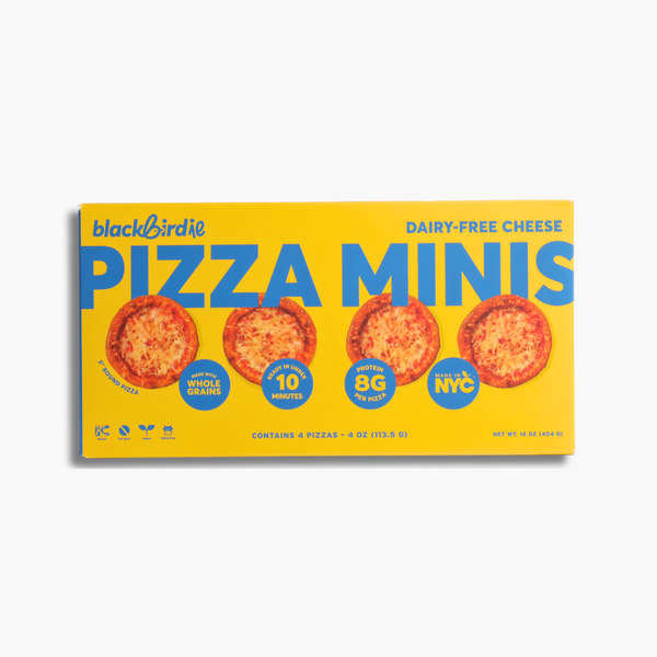 Blackbird Foods Dairy-Free Cheese Minis Pizza 4 Pack Same-Day