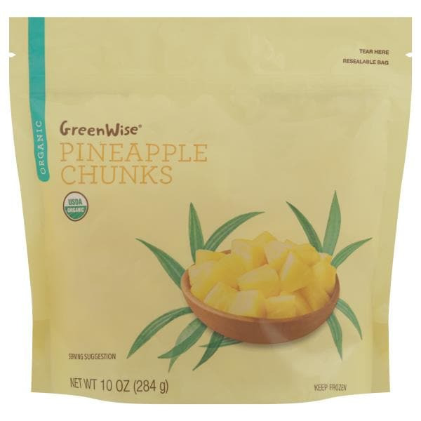 GreenWise Pineapple Chunks, Organic Same-Day Delivery or Pickup