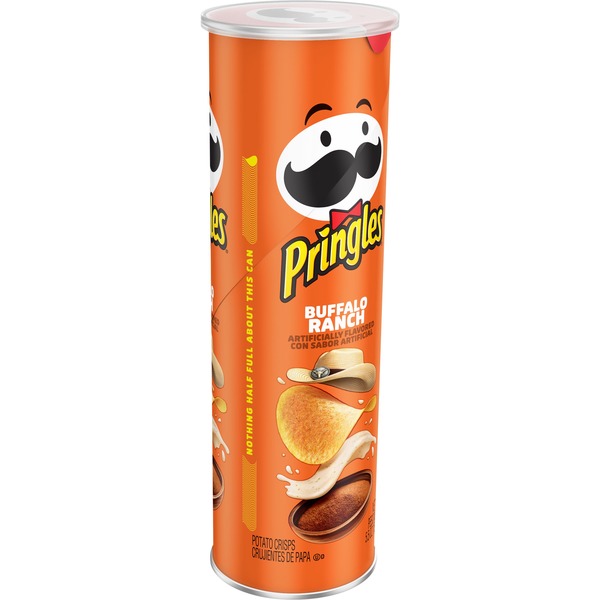 Pringles Potato Crisps Chips Buffalo Ranch (5.5 oz) Instacart