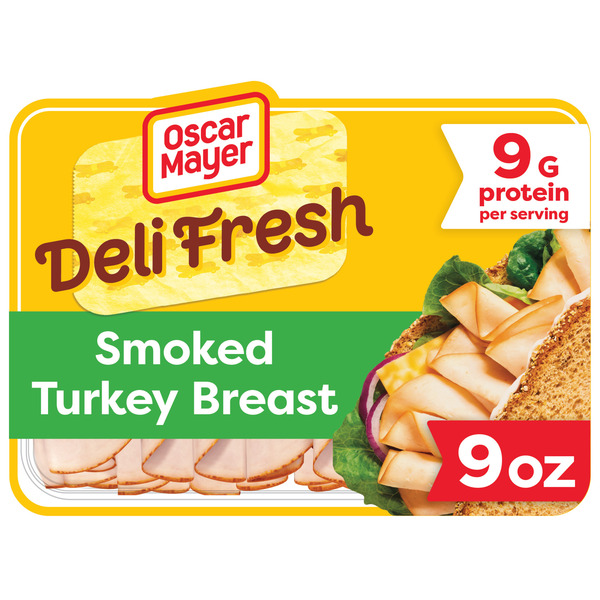 Oscar Mayer Deli Fresh Smoked Turkey Breast Sliced Sandwich Lunch Meat