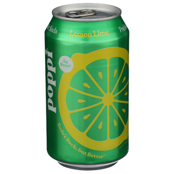 Poppi Lemon Lime Prebiotic Soda Same-Day Delivery or Pickup