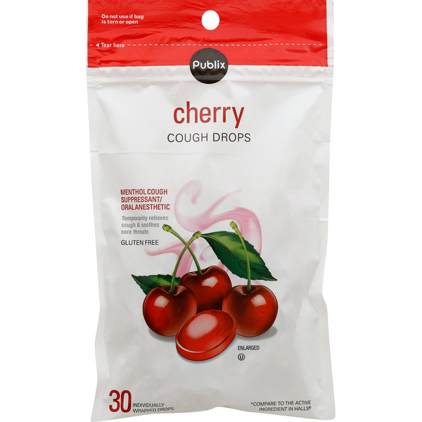 Publix Cough Drops, Cherry Same-Day Delivery or Pickup | Publix