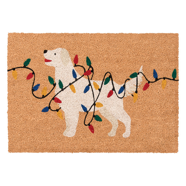 ALDI Merry Moments Holiday Coir Dog Mat 18" x 30" SameDay Delivery