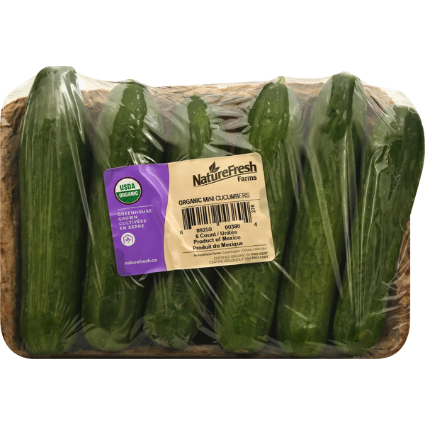 NatureFresh Farms Cucumbers, Organic, Mini Same-Day Delivery or