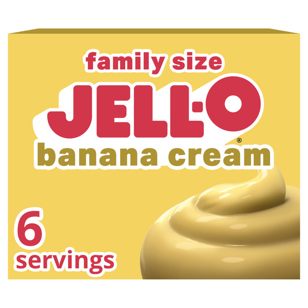 Jell-O Banana Cream Instant Pudding & Pie Filling Mix Same-Day