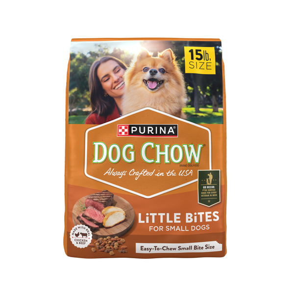 Purina Dog Chow Little Bites With Real Chicken & Beef Dry Dog Food for  Small Dogs Same-Day Pickup | Fareway Meat & Grocery