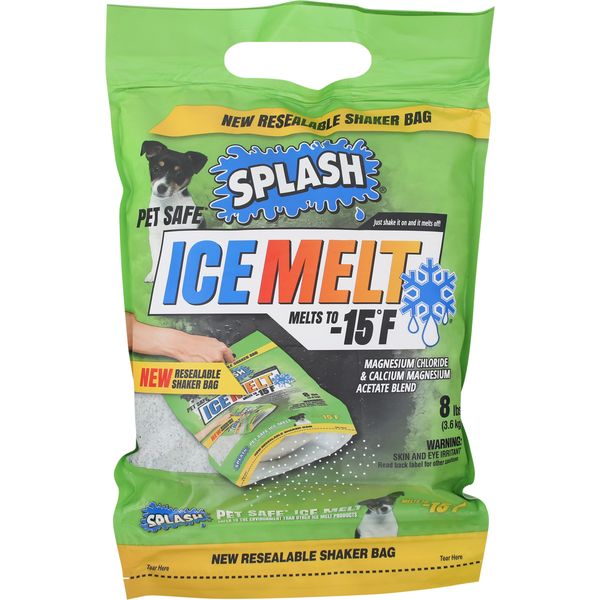 Splash Ice Melt, Melts to -15 Degrees F Same-Day Delivery or