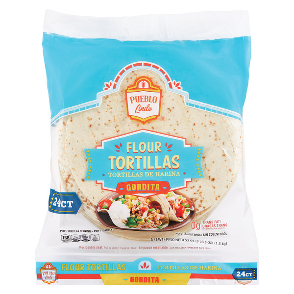 Pueblo Lindo Gordita Flour Tortillas