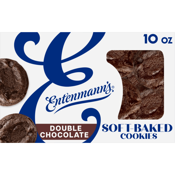 Entenmann's Soft-Baked, Double Chocolate Chip, Cookies, Cookies