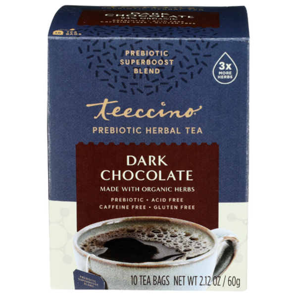 Teeccino Dark Chocolate Prebiotic Tea Same-Day Delivery or Pickup
