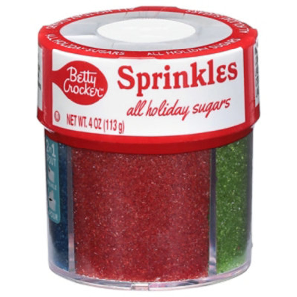 Betty Crocker Sprinkles, All Holiday Sugar