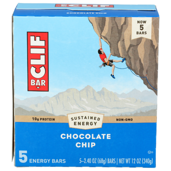 Clif Bar Chocolate Chip Bars 5 Pack